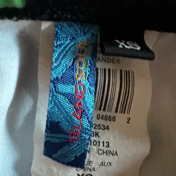 Island Soul black & Blue polka dot Bikini- XS - Picture 3 of 6